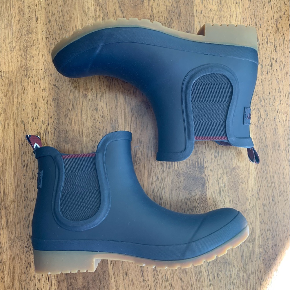 Sperry Navy Blue Rain Boots | Size 7